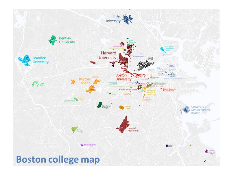 Boston College Resource Map